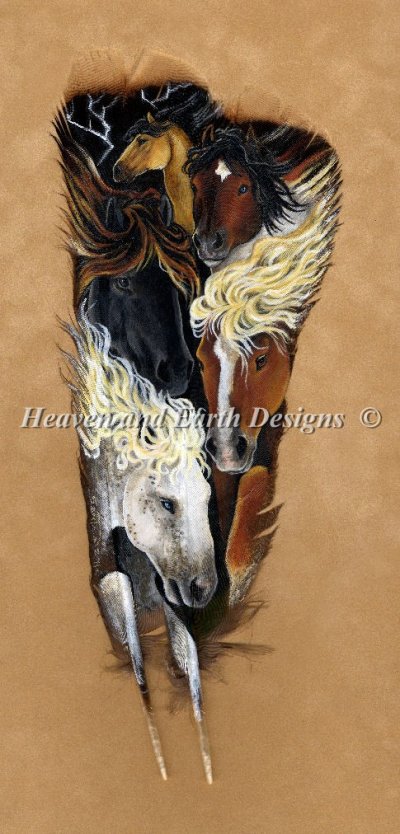 Diamond Painting Canvas - Mustang Thunder